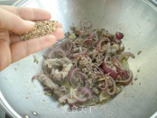 孜然羊肉的做法步骤：7