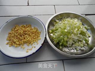 葫芦青椒猪肉饺的做法步骤：3