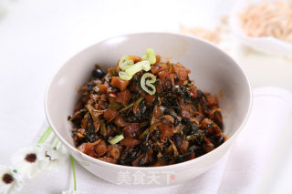 加州炒咸菜的做法步骤：5
