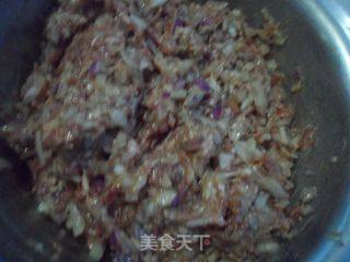 元葱肉饼的做法步骤：4