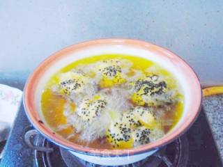 豆渣芝麻团的做法步骤：5
