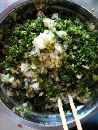 猪肉芹菜水饺的做法步骤：4