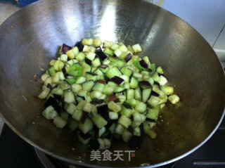 甜面酱炒茄子的做法步骤：5