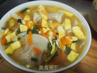 酸汤水饺的做法步骤：5