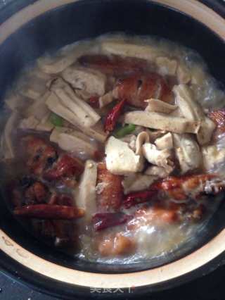 鸡翅豆干香锅的做法步骤：7