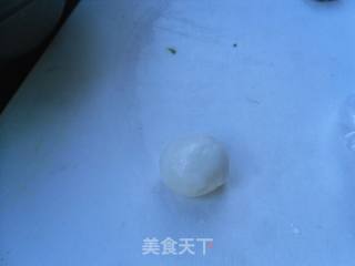 黑芝麻糯米团的做法步骤：4