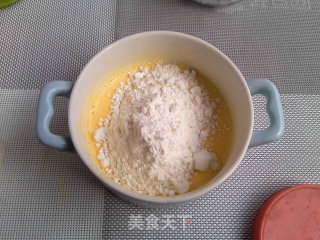 火龙果酸奶戚风的做法步骤：4