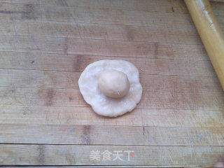花朵紫薯酥的做法步骤：8