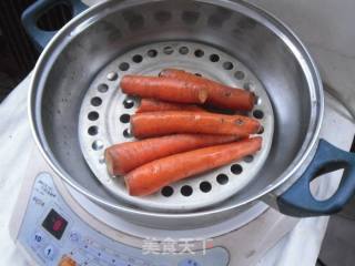 胡萝卜豆渣泥的做法步骤：2