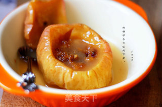 不起眼的惊艳味道：【枫糖桂香太妃烤苹果】的做法步骤：9
