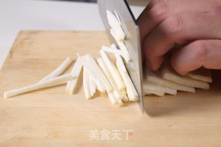鱼香茭白—自动烹饪锅食谱的做法步骤：1