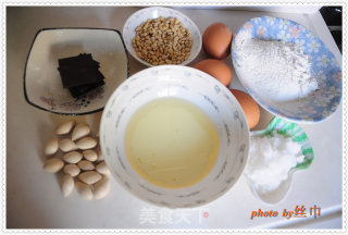 白果无水蛋香饼干的做法步骤：1