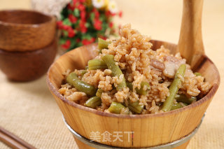 豆角焖饭的做法步骤：3