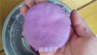 紫薯糯米饼的做法步骤：5