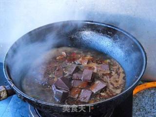 红油鸭血的做法步骤：8