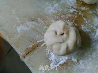 叉烧肉酱芋头包的做法步骤：12