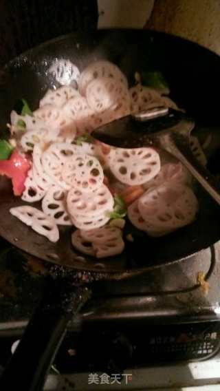 酸辣藕片的做法步骤：3