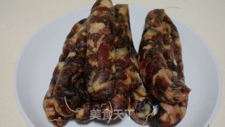 自制猪肉腊肠的做法步骤：8