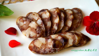 自制猪肉腊肠的做法步骤：10
