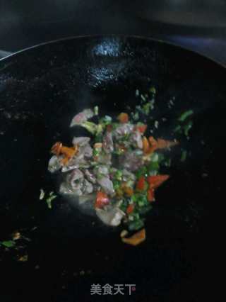 豆腐炒肉片的做法步骤：5
