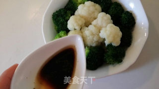 凉拌双花的做法步骤：4