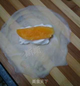 芒果班戟——好吃到没朋友的做法步骤：9