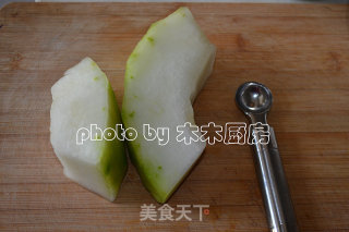 虾米冬瓜球的做法步骤：1