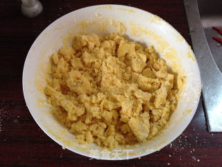 【葡萄干蛋黄奶酥】-----为心爱的人做心爱的饼干，满心欢喜的做法步骤：7