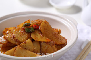 干锅土豆片的做法步骤：4