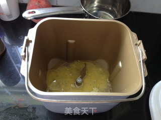 酥粒血糯米吐司的做法步骤：1