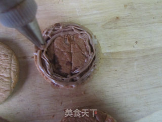 水果咖啡蛋糕的做法步骤：18