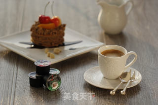 水果咖啡蛋糕的做法步骤：20
