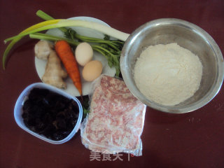四喜蒸饺的做法步骤：1