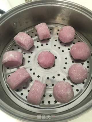 紫薯馒头的做法步骤：3