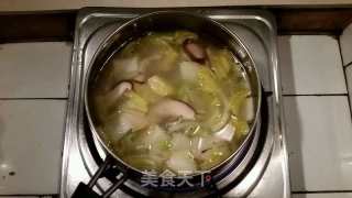 娃娃菜肉丸汤的做法步骤：7