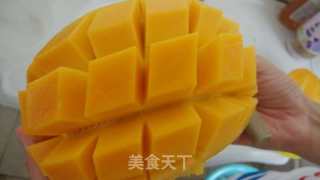 宿舍自制芒果糯米糍的做法步骤：5