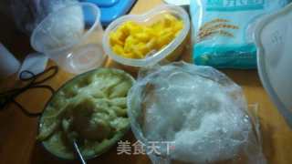 宿舍自制芒果糯米糍的做法步骤：6