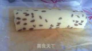 葡萄干蛋糕卷的做法步骤：11