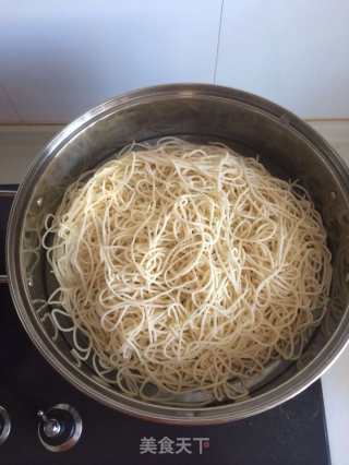 蒸面条的做法步骤：2