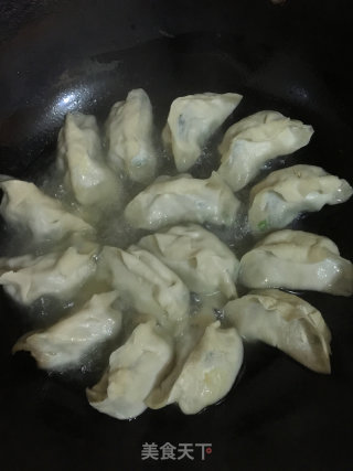 韭菜猪肉饺子（煎饺）的做法步骤：5