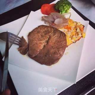 菲力牛排的做法步骤：3