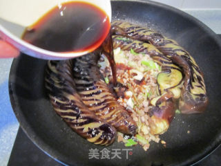 花样吃---肉末烧长茄的做法步骤：12