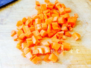 营养美味胡萝卜饭的做法步骤：1