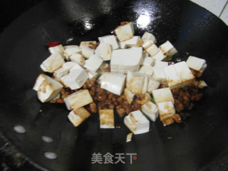 肉末香菇豆腐的做法步骤：7