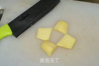 香菇眉豆花生母鸡汤的做法步骤：4