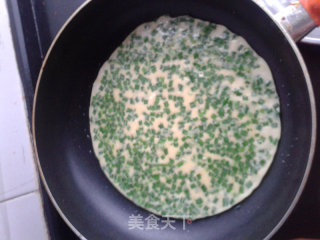 韭菜鸡蛋饼的做法步骤：2