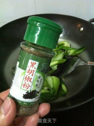 芦笋炒海参的做法步骤：7