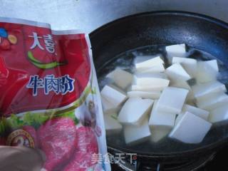 小白菜豆腐汤的做法步骤：3