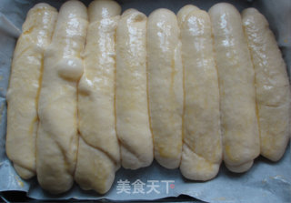 蓝莓果酱牛奶排包的做法步骤：11