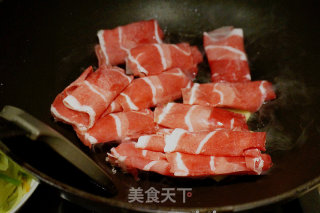 葱爆牛肉的做法步骤：4